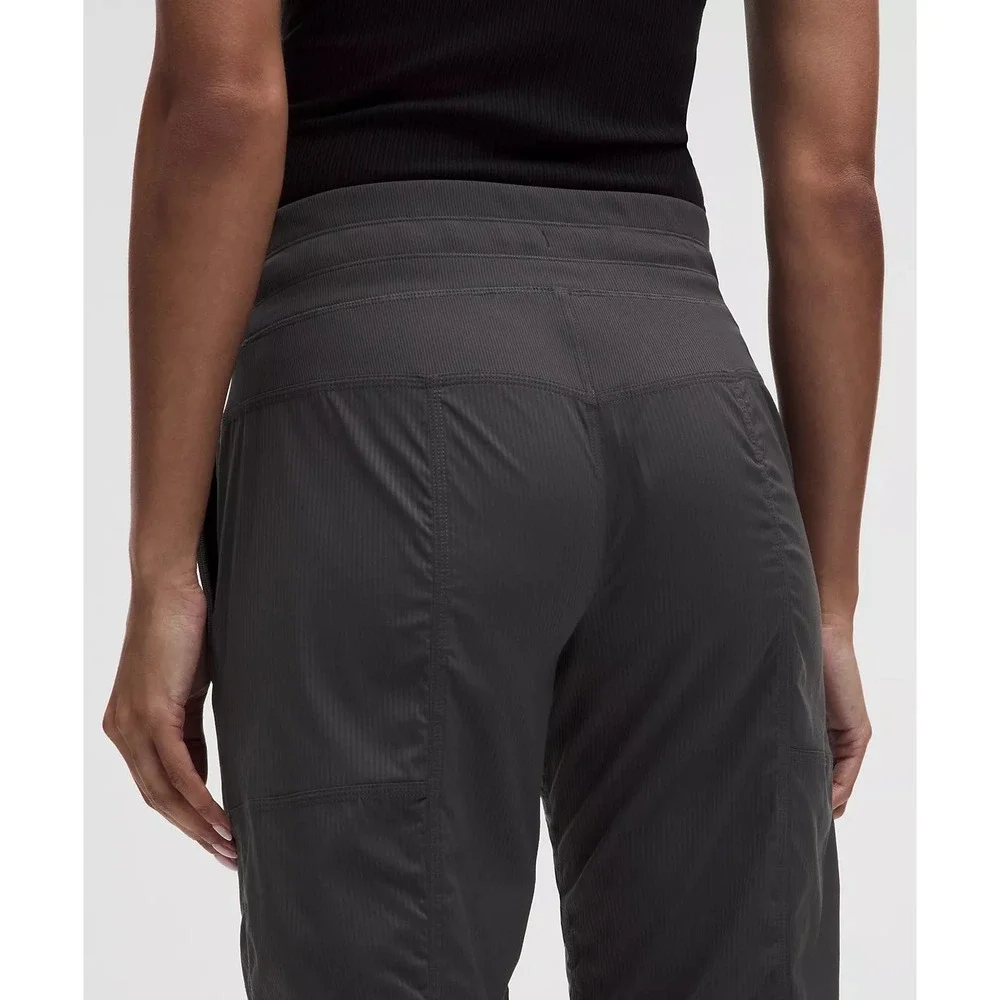 Lululemon Dance Studio Mid-Rise Full Length Pant Graphite Grey Size 10